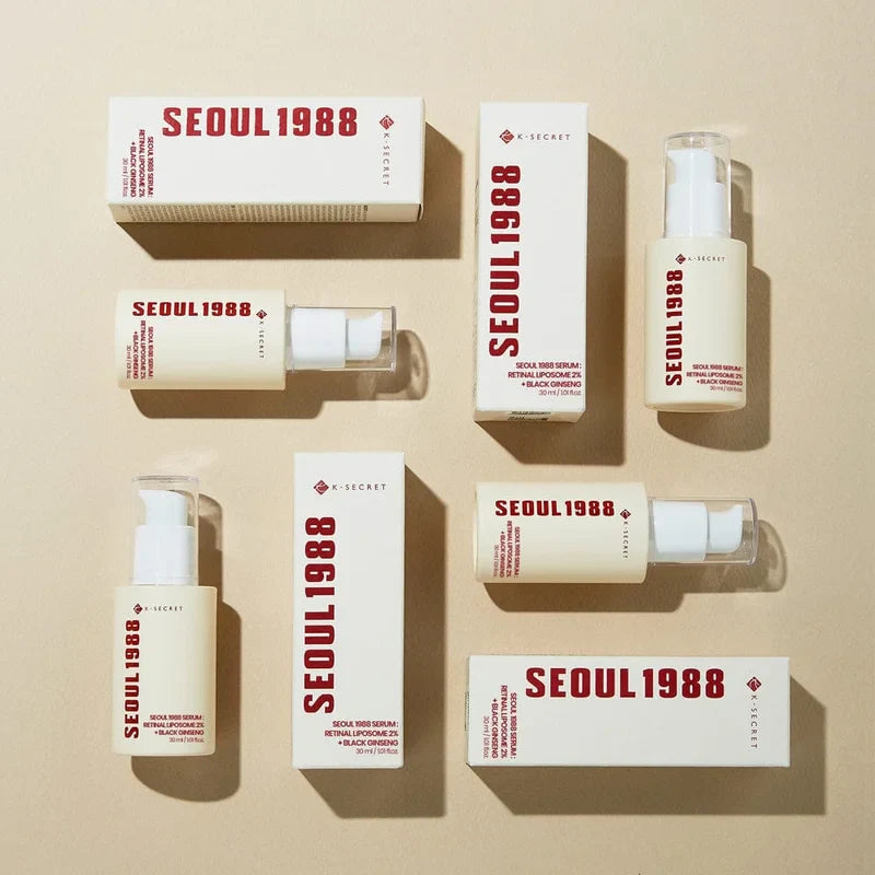 K-SECRET - SEOUL 1988 Retinal Liposome 2% + Black Ginseng Serum