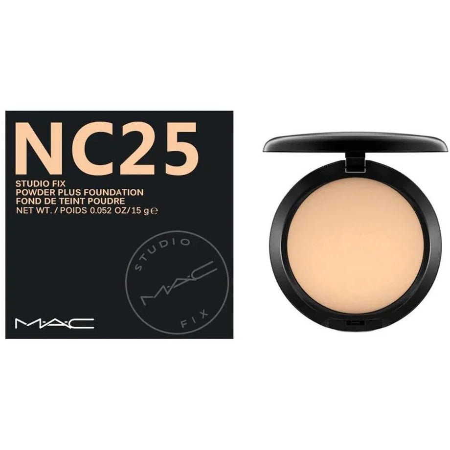 MAC NC-25 STUDIO FIX POWDER PLUS FOUNDATION